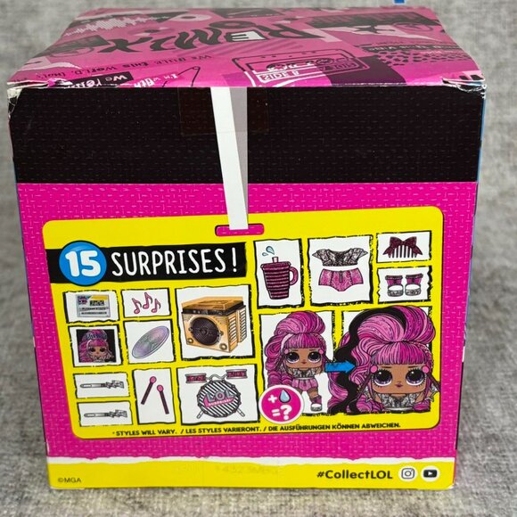 LOL Surprise Remix Hair Flip Doll New Sealed Collector Box - Picture 4 of 8